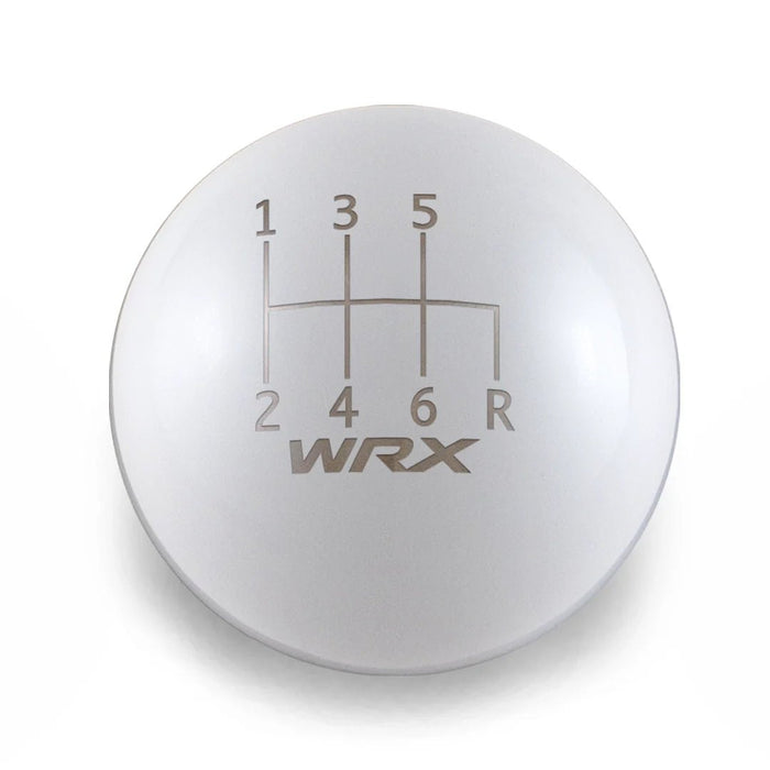 Billetworkz Weighted Shift Knob 6 Speed WRX Standard Engraving 15 - 25 Subaru WRX - BW-KNB-WRX6-SWRX-CBLU-SP - Subimods.com