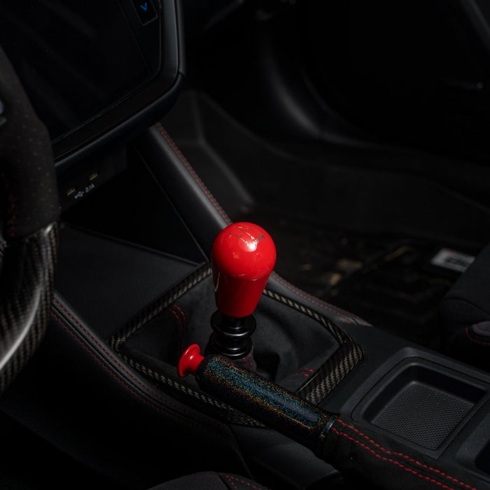 Billetworkz Weighted Shift Knob 6 Speed WRX Standard Engraving 15 - 25 Subaru WRX - BW-KNB-WRX6-SWRX-CBLU-SP - Subimods.com