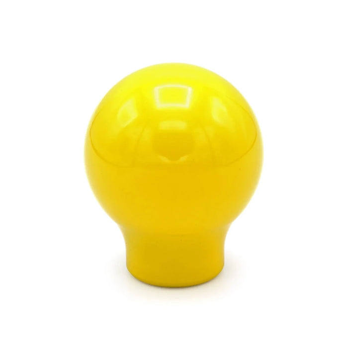 Billetworkz Weighted Shift Knob Fits Most Subaru / Toyota Models - Gloss Yellow - BW-KNB-E210-NO-GYEL-SP - Subimods.com