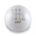 Billetworkz Weighted Shift Knob w/ 6 Speed Japanese Engraving 2004-2021 STI - BW-KNB-STI6-JPSTI-GWHT-CK - Subimods.com