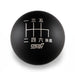 Billetworkz Weighted Shift Knob w/ 6 Speed Japanese Engraving 2004-2021 STI - BW-KNB-STI6-JPSTI-MBLK-CK - Subimods.com