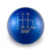Billetworkz Weighted Shift Knob w/ 6 Speed STI Engraving 2004-2021 STI - BW-KNB-STI6-SSTI-CBLU-SP - Subimods.com