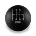 Billetworkz Weighted Shift Knob w/ 6 Speed STI Engraving 2004 - 2021 STI - BW-KNB-STI6-SSTI-MBLK-SP - Subimods.com