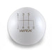 Billetworkz Weighted Shift Knob w/ 6 Speed WRX Engraving 2015-2024 WRX - BW-KNB-WRX6-SWRX-GWHT-CK - Subimods.com