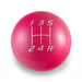 Billetworkz Weighted Stainless Steel Shift Knob 5 Speed Subaru - Velocity Engraving - BW-KNB-SUB5-VEL5-CPNK-SP - Subimods.com