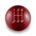 Billetworkz Weighted Stainless Steel Shift Knob 5 Speed Subaru - Velocity Engraving - BW-KNB-SUB5-VEL5-CRED-SP - Subimods.com