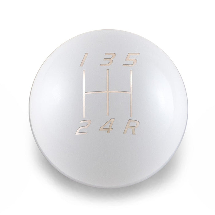 Billetworkz Weighted Stainless Steel Shift Knob 5 Speed Subaru - Velocity Engraving - BW-KNB-SUB5-VEL5-GWHT-SP - Subimods.com