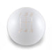 Billetworkz Weighted Stainless Steel Shift Knob 5 Speed Subaru - Velocity Engraving - BW-KNB-SUB5-VEL5-GWHT-SP - Subimods.com