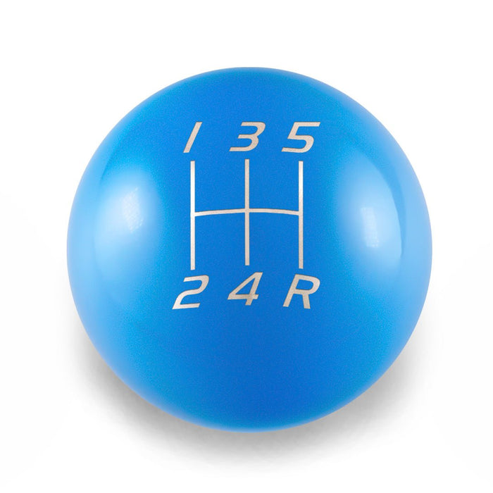 Billetworkz Weighted Stainless Steel Shift Knob 5 Speed Subaru - Velocity Engraving - BW-KNB-SUB5-VEL5-HYBL-SP - Subimods.com
