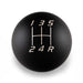 Billetworkz Weighted Stainless Steel Shift Knob 5 Speed Subaru - Velocity Engraving - BW-KNB-SUB5-VEL5-MBLK-SP - Subimods.com