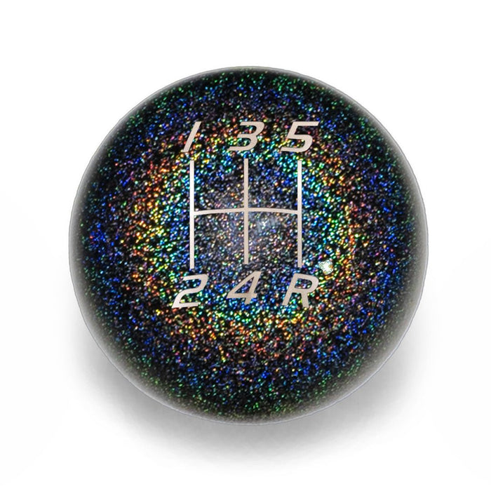 Billetworkz Weighted Stainless Steel Shift Knob 5 Speed Subaru - Velocity Engraving - BW-KNB-SUB5-VEL5-RBSP-SP - Subimods.com