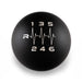 Billetworkz Weighted Stainless Steel Shift Knob 6 Speed 22 - 24 Subaru BRZ / Toyota GR86 - Heartbeat Engraving - BW-KNB-BRZ2-HB6-MBLK-SP - Subimods.com