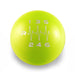 Billetworkz Weighted Stainless Steel Shift Knob 6 Speed 22-24 Subaru BRZ / Toyota GR86 - Heartbeat Engraving - BW-KNB-BRZ2-HB6-NYEL-CK - Subimods.com