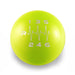 Billetworkz Weighted Stainless Steel Shift Knob 6 Speed 22 - 24 Subaru BRZ / Toyota GR86 - Heartbeat Engraving - BW-KNB-BRZ2-HB6-NYEL-SP - Subimods.com