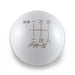 Billetworkz Weighted Stainless Steel Shift Knob 6 Speed BRZ / FR - S / 86 13 - 21 - Japanese Engraving - BW-KNB-BRZ1-FRSJP-GWHT-SP - Subimods.com