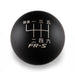 Billetworkz Weighted Stainless Steel Shift Knob 6 Speed BRZ / FR - S / 86 13 - 21 - Japanese Engraving - BW-KNB-BRZ1-FRSJP-MBLK-SP - Subimods.com