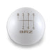 Billetworkz Weighted Stainless Steel Shift Knob 6 Speed BRZ / FR-S / 86 13-21 - Standard Engraving - BW-KNB-BRZ1-BRZE-GWHT-CK - Subimods.com