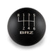 Billetworkz Weighted Stainless Steel Shift Knob 6 Speed BRZ / FR-S / 86 13-21 - Standard Engraving - BW-KNB-BRZ1-BRZE-MBLK-CK - Subimods.com