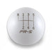 Billetworkz Weighted Stainless Steel Shift Knob 6 Speed BRZ / FR-S / 86 13-21 - Standard Engraving - BW-KNB-BRZ1-FRSE-GWHT-CK - Subimods.com