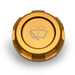 Billetworkz Zero Series Wiper Fluid Reservoir Cap w/ Engraving Most Subaru Models - BW-EBCZ-SUB-WIP-GLD-E - Subimods.com