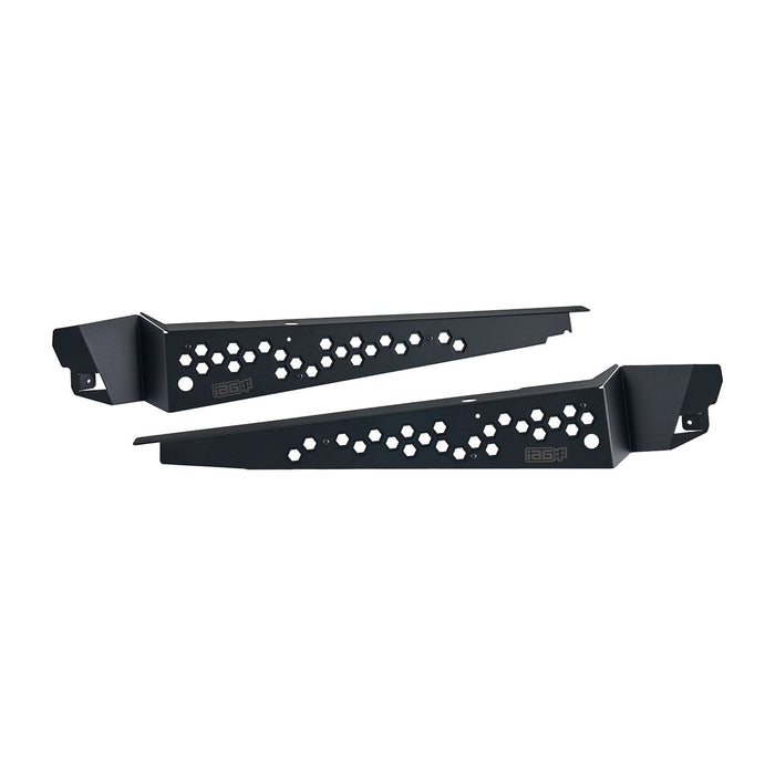 IAG Performance Fender Shroud Black w/ Black Hexagon 2015-2021 WRX / 2015-2021 STI