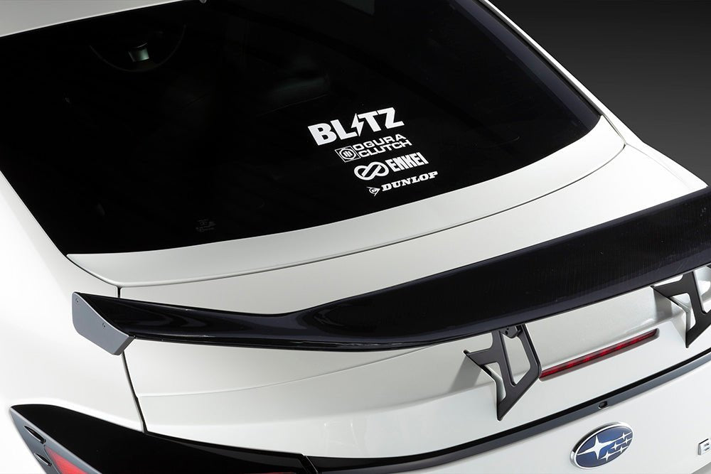 Blitz Aero Speed Rear Window Garnish Unpainted FRP 2022 - 2024 BRZ / 2022 - 2024 GR86 - 60430 - Subimods.com