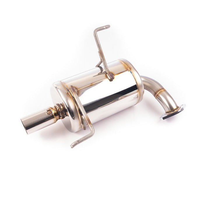 Blitz NUR - SPEC Custom Series Axle Back Exhaust w/ Burnt Stainless Tips 2022 - 2024 WRX - 63204V - Subimods.com