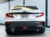 Blitz NUR-SPEC Custom Series Axle Back Exhaust w/ Carbon Red Tips 2022-2024 WRX - 63204C - Subimods.com