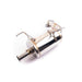 Blitz NUR - SPEC Custom Series Axle Back Exhaust w/ Carbon Red Tips 2022 - 2024 WRX - 63204C - Subimods.com