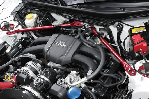 Blitz Truss Bar Kit Red 2013 - 2024 BRZ / 2013 - 2016 FRS / 2017 - 2021 GT86 / 2022 - 2024 GR86 - 96800 - Subimods.com