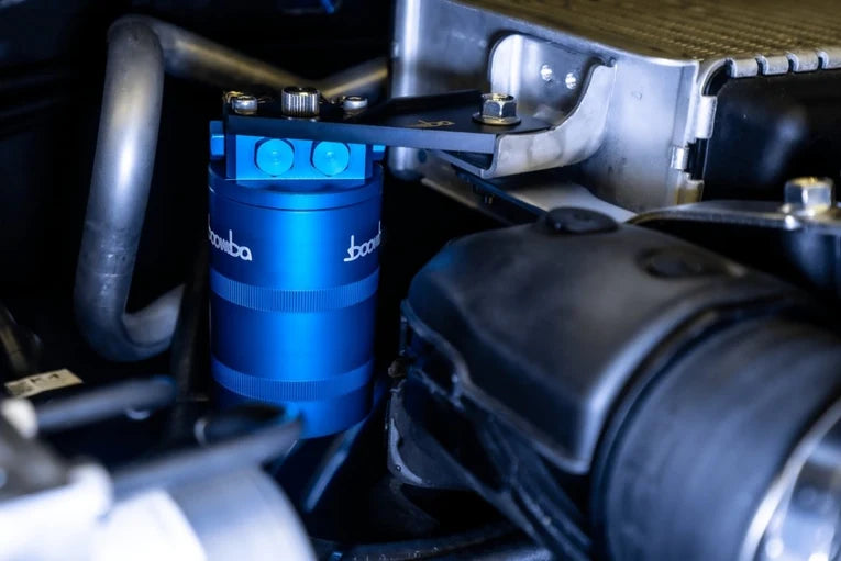 Boomba Stage 2 Catch Can Kit Red Finish 2022-2026 WRX