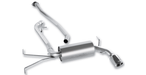 Borla S - Type Cat Back Exhaust 2008 - 2011 Impreza Hatch - 140325 - Subimods.com