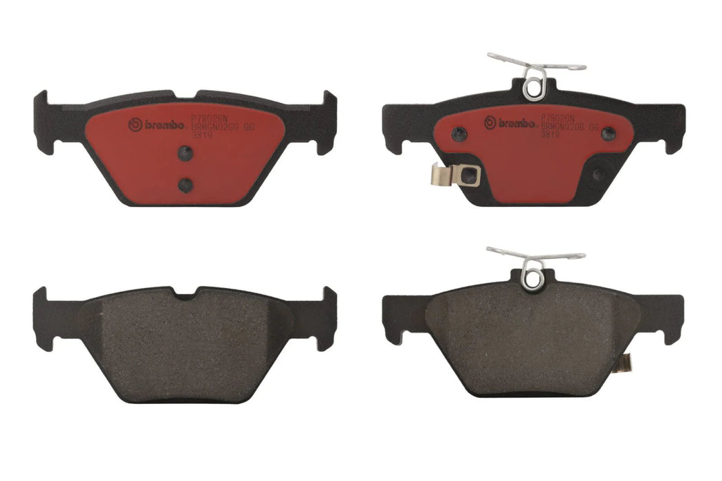 Brembo Ceramic Brake Rear Pads 2016 - 2021 WRX w/ Eyesight / 2015 - 2019 Outback / 2015 - 2023 Legacy / 2019 - 2020 Forester / 2019 - 2020 Ascent - P78026N - Subimods.com