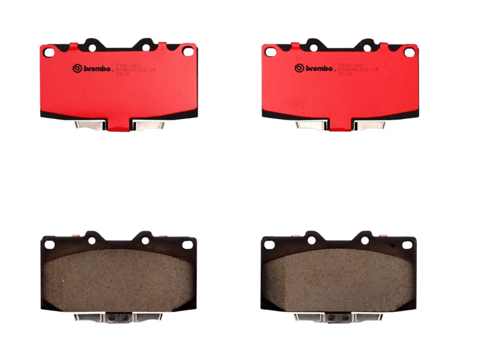 Brembo Ceramic Front Brake Pads 2006 - 2007 WRX - P56034N - Subimods.com