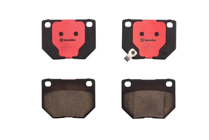 Brembo Ceramic Rear Brake Pads 2006 - 2007 WRX - P78016N - Subimods.com