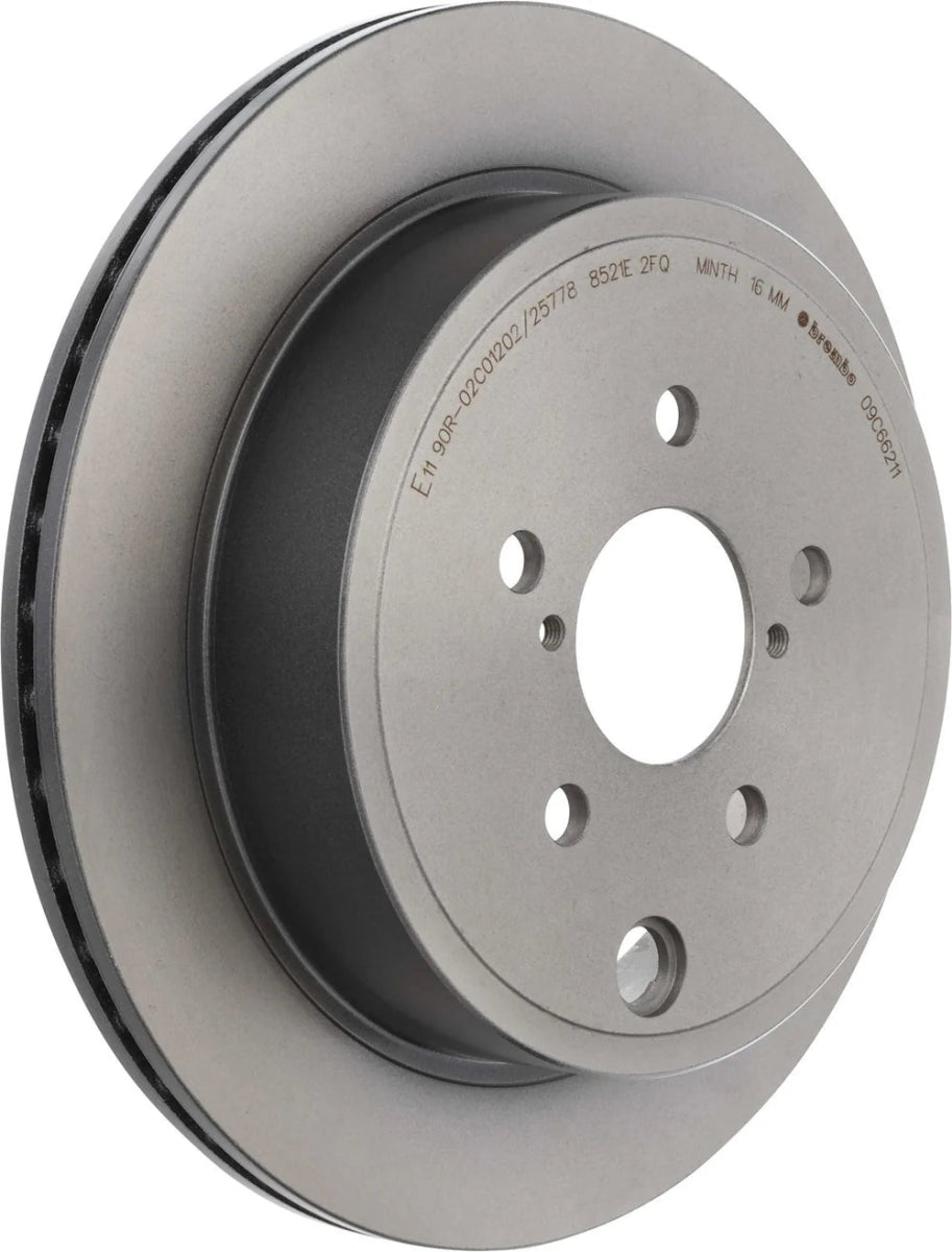 Brembo Prime Blank Rear Rotor for Subaru BRZ 2013-2024 — Subimods.com