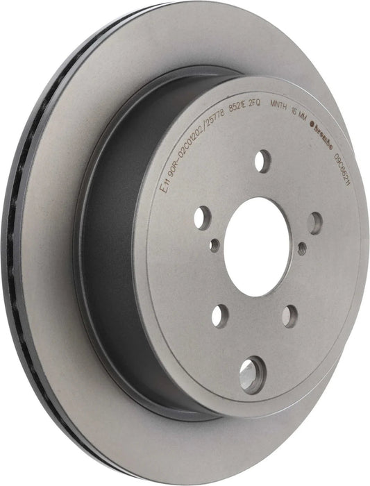 Brembo Prime Blank Rear Rotor 2013 - 2024 BRZ /2022 - 2024 GR86 / 2013 - 2016 FRS / 2017 - 2021 86 - 09.C662.11 - Subimods.com