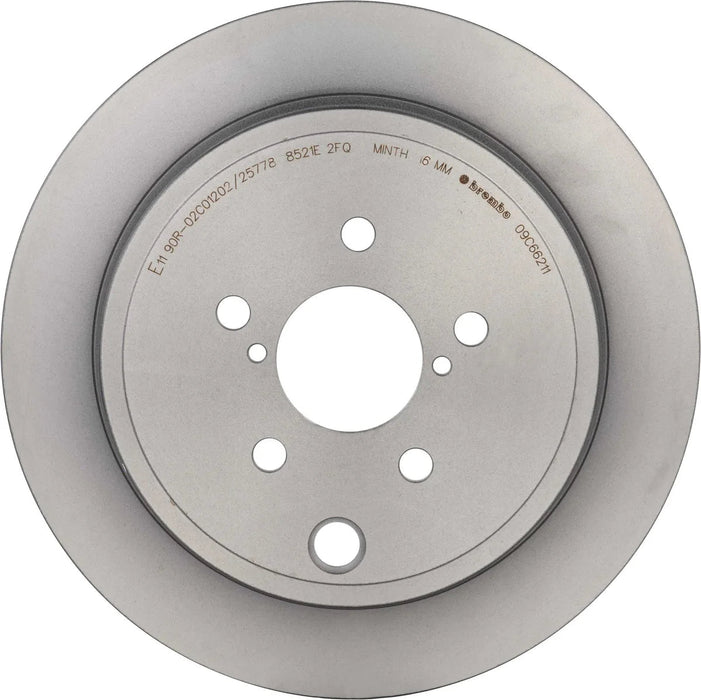 Brembo Prime Blank Rear Rotor 2013 - 2024 BRZ /2022 - 2024 GR86 / 2013 - 2016 FRS / 2017 - 2021 86 - 09.C662.11 - Subimods.com