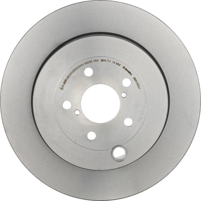 Brembo Prime High Carbon Cast Iron Blank Rear Rotor 2017 - 2020 BRZ - 09.A198.21 - Subimods.com