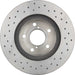 Brembo XTRA Drilled Front Brake Rotor 1993 - 2001 Impreza - 09.5673.1X - Subimods.com
