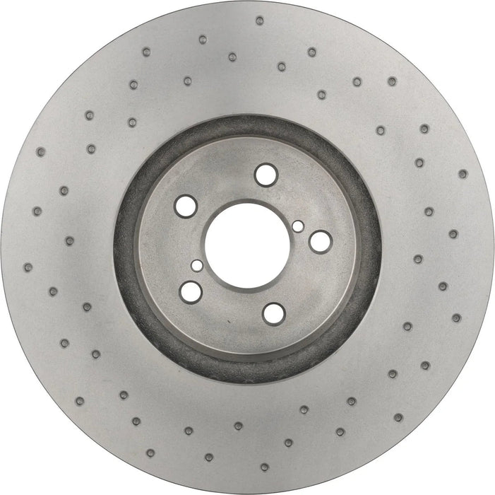 Brembo XTRA Drilled Front Brake Rotor 2014 - 2018 Forester / 2011 - 2014 Legacy / 2011 - 2014 Outback - 09.A870.1X - Subimods.com