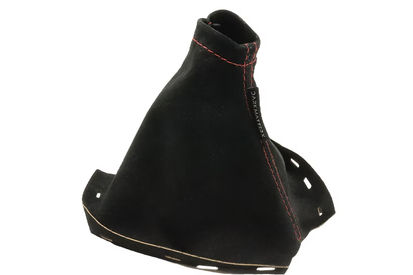 DARKMATTERX Suede Shift Boot Black w/ Red Stitching 2015-2021 STI