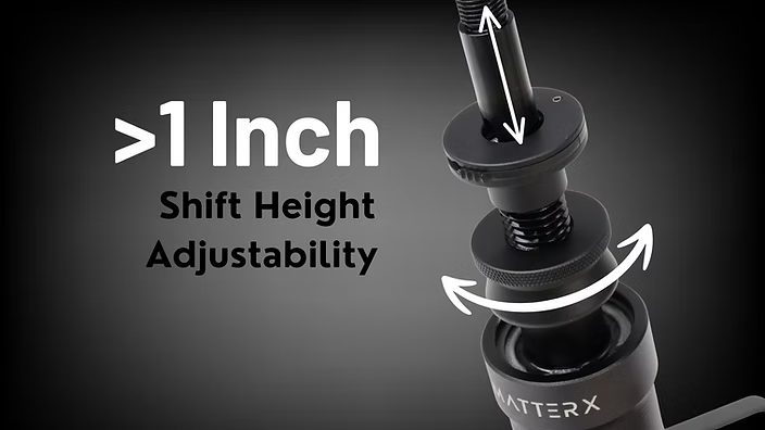 DARKMATTERX DM-1 Shifter w/ Centering Mechanism 2008-2021 STI