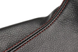 DARKMATTERX Leather E-Brake Boot Black w/ Red Stitching 2008-2021 WRX / 2008-2021 STI / 2013-2017 Crosstrek / 2009-2013 Forester / 2008-2016 Impreza / 2008-2010 Outback