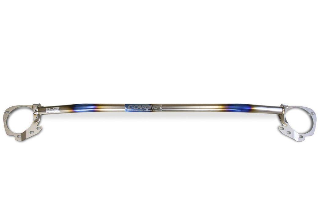 Carbing Front Strut Tower Bar Titanium 2013 - 2024 BRZ / 2013 - 2016 FRS / 2017 - 2021 GT86 / 2022 - 2024 GR86 - 618 - 065 - 2 - Subimods.com