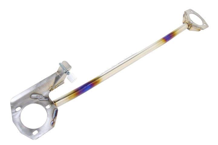 Carbing Front Strut Tower Bar Titanium Type I w/ MCS 2013 - 2024 BRZ / 2013 - 2016 FRS / 2017 - 2021 GT86 / 2022 - 2024 GR86 - 618 - 055 - 0L - Subimods.com