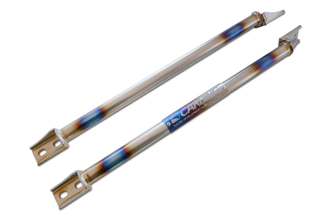Carbing Front Upper Strut Tower Brace Titanium 2013 - 2024 BRZ / 2013 - 2016 FRS / 2017 - 2021 GT86 / 2022 - 2024 GR86 - 693 - 055 - 2 - Subimods.com