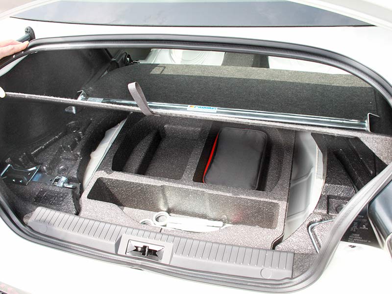 Carbing Rear Strut Tower Bar Aluminum Type I 2013 - 2024 BRZ / 2013 - 2016 FRS / 2017 - 2021 GT86 / 2022 - 2024 GR86 - 661 - 055 - 0 - Subimods.com