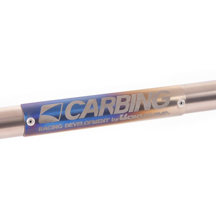 Carbing Rear Strut Tower Bar Titanium 2022 - 2025 WRX - 658-529-0 - Subimods.com