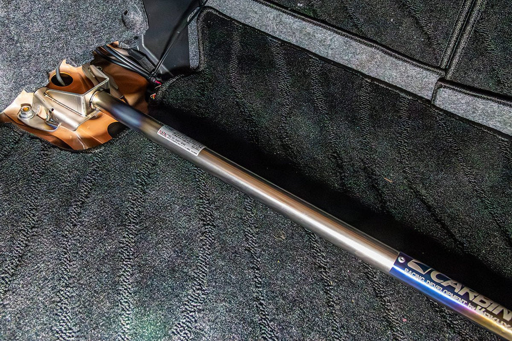 Carbing Rear Strut Tower Bar Titanium 2022 - 2025 WRX - 658 - 529 - 0 - Subimods.com